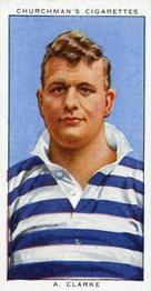 1935 Churchman’s Rugby Internationals #4 Ansell Clarke Front